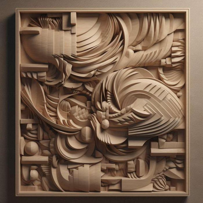 نموذج ثلاثي الأبعاد لآلة CNC 3D Art 